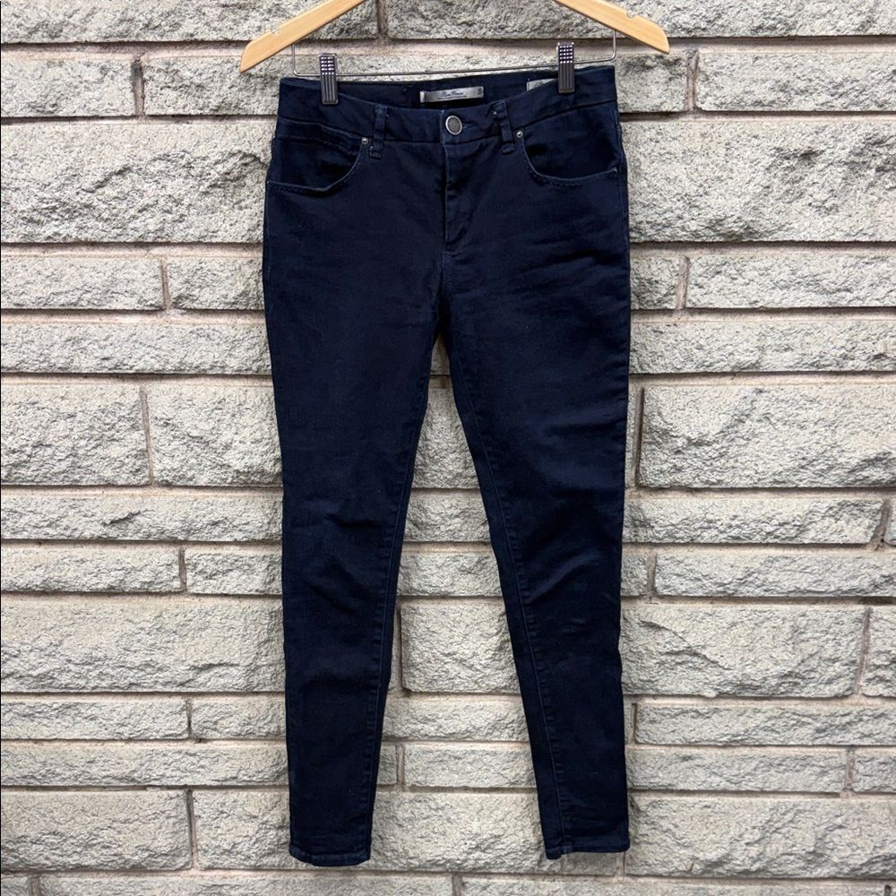 Zara Women's Navy Skinny Jeans
